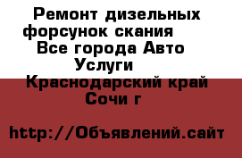 Ремонт дизельных форсунок скания HPI - Все города Авто » Услуги   . Краснодарский край,Сочи г.